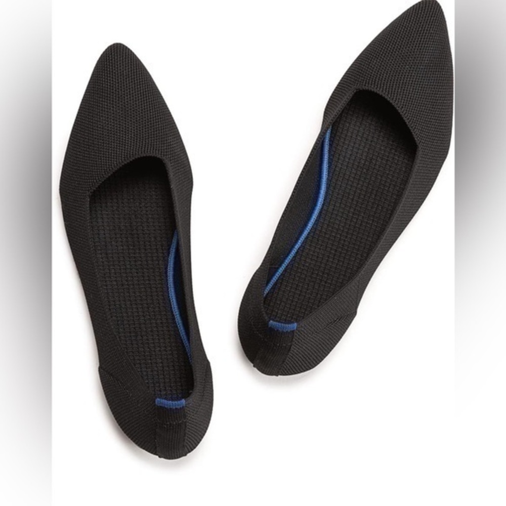 Fashion Pointed Toe Ballet Flat Knit Low Comfortable Slip-On Shoes Women size 7